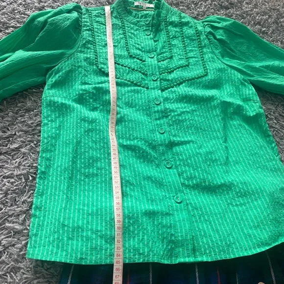 Nk Nukus Green Blouse - Picture 7 of 8